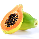 Dwarf Papaya Plant Live, 10-12" Tall Tropical Fruit Tree in Half-Gallon Pot, Fast Growing for Container or Garden