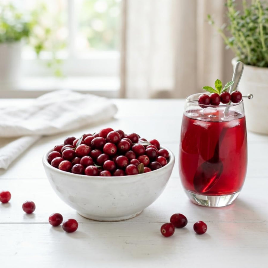 Cranberry Plant, Cranberry Seedling for Planting, 2-5 Inc Tall, Sweet Berries for Outdoor Garden, Container Growing