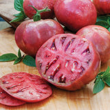 Lot 4 Tomato Plants Live for Planting Outdoors, Large and Juicy Tomatoes, Well Rooted, 6 to 8 Inch - Cherokee Purple Tomato