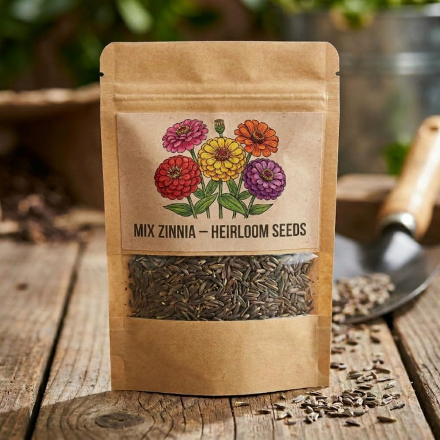 Pack of 1000 Zinnia Seeds, Mix Zinnia Seeds for Planting, Colorful Summer Blooms, Long Lasting Annual Flowers for Indoor Outdoor Garden