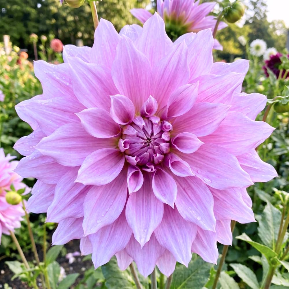 Dahlia Clump for Planting, Lavender Dahlia Flower for Summer Blooms, Large and Vibrant Flowers, Suited for Zones 8 to 11