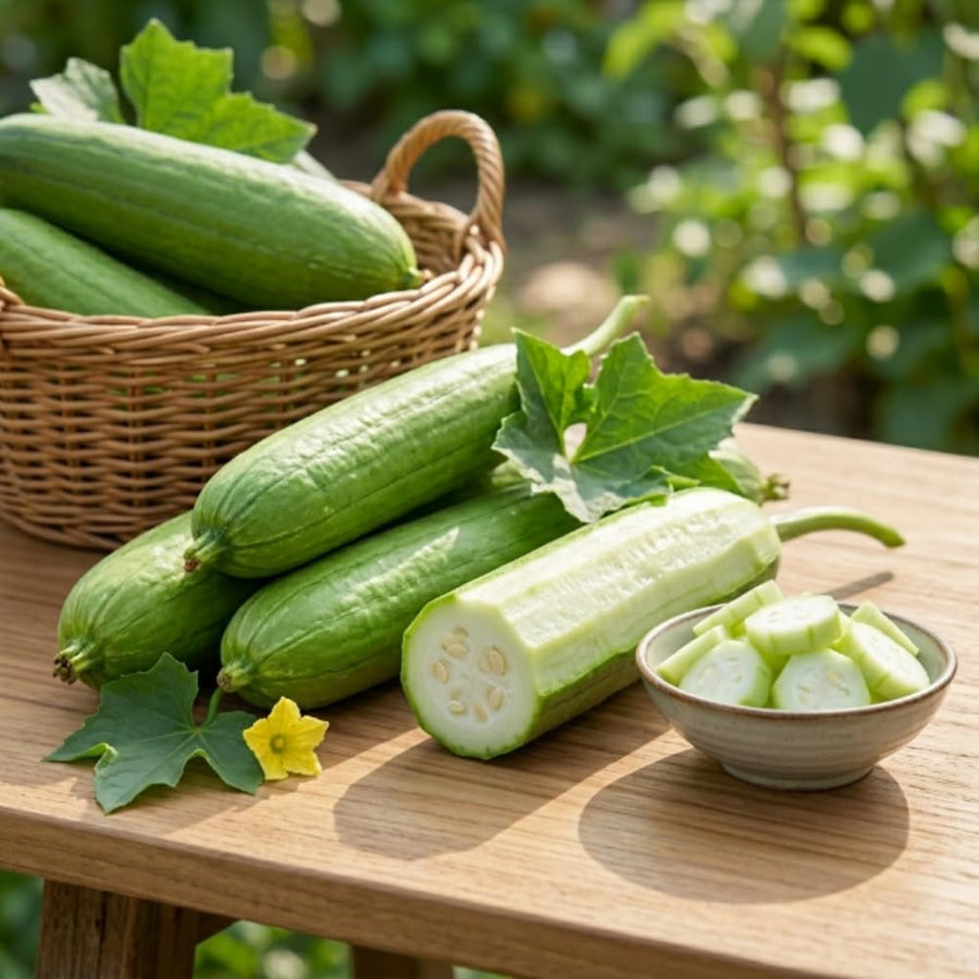 Loofah Plant Live, Luffa Plant Live, Luffa Live Plant, 4-8 Inc Tall, Well Rooted, Climbing Vegetable Vine for Outdoor Growing