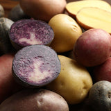 2 LB Mixed Potato Tubers, Assorted Potato for Outdoor Garden and Container Growing, Mix Potatoes Bulbs Tubers Vegetable for Backyard Garden, Easy to Plant