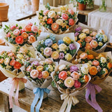 25 Mix Large Ranunculus Bulbs for Planting, Ranunculus Corms, Buttercup Flower Bulbs Spring Fall Growing