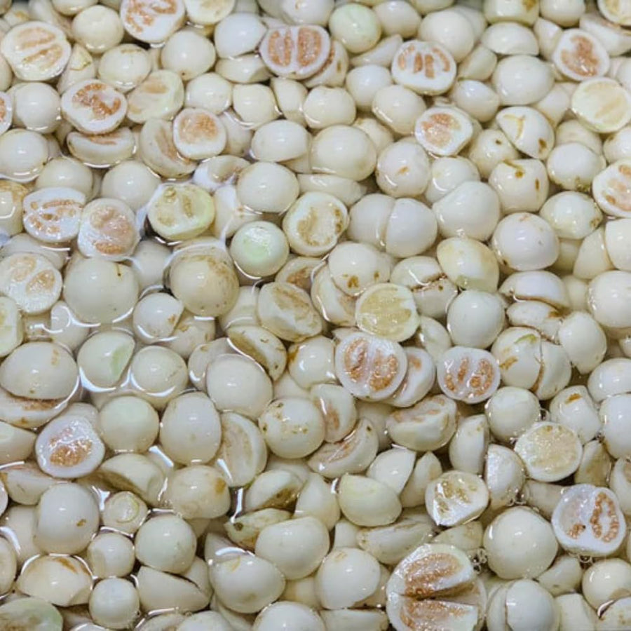 Pack of 100 White Round Eggplant Seeds for Planting, Assorted Eggplant Vegetable Seeds for Outdoor Gardening, Suitable for Home Garden Beds, Raised Beds, or Containers