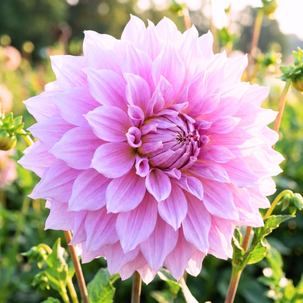 Dahlia Clump for Planting, Lavender Dahlia Flower for Summer Blooms, Large and Vibrant Flowers, Suited for Zones 8 to 11