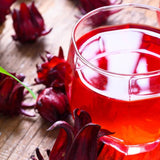 2 Sabdariffa Roselle Hibiscus Plants, Live Red Roselle Live Plants, Hibiscus Flower Plants for Outdoor Planting, 2 Plants per Pot, 4 Inc Pot