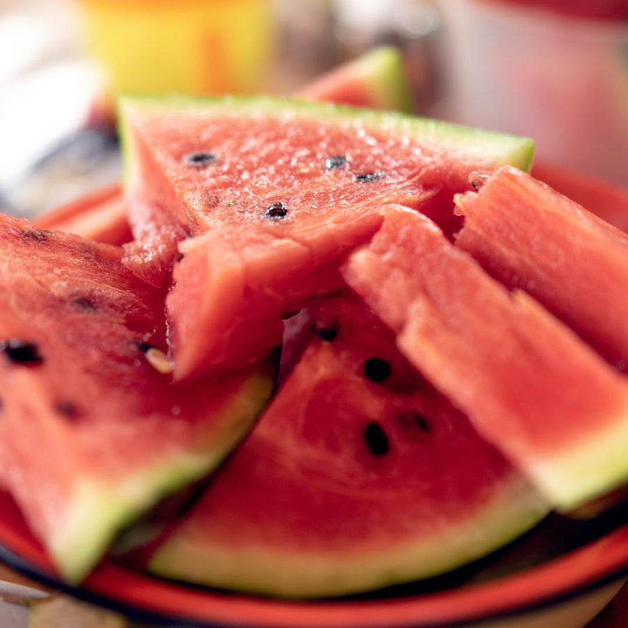 2 Watermelon Plants Live, 4 to 6 Inches Tall, Sweet Fruit Plants, Sweet Melon Starter Plants for Outdoor Gardens
