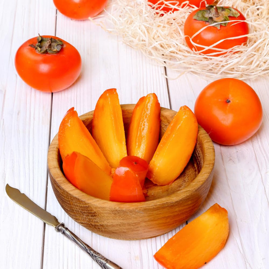 Persimmon Tree Live Plant, Persimmon Tree, Quart Pot, 8-10 Inches Tall, Sweet Fruit Tree for Indoor Outdoor Growing