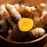 10 Yellow Turmeric Roots for Planting, Curcuma Turmeric Rhizomes, Live Curcuma Roots, Hardy Perennial Herb Plants