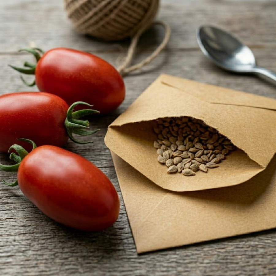 500 Long Red Tomato Seeds for Planting, Tomato Seeds, Heirloom Vegetable Seed, Sweet Tomatoes for Container and Outdoor Planting