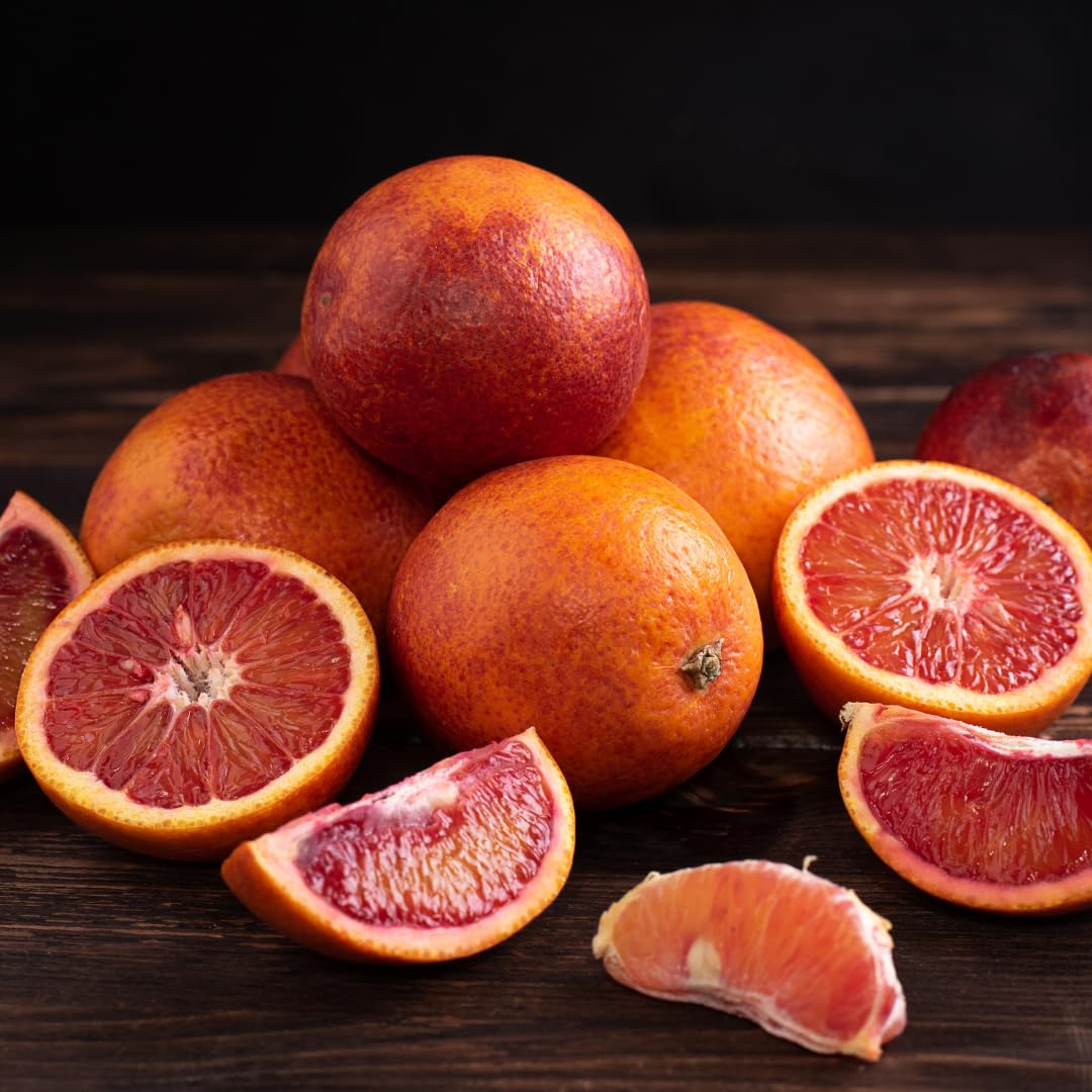 Live Blood Orange Tree Plant, Sweet Red Orange Fruit Tree, 3 Feet Tall, Ready for Growing