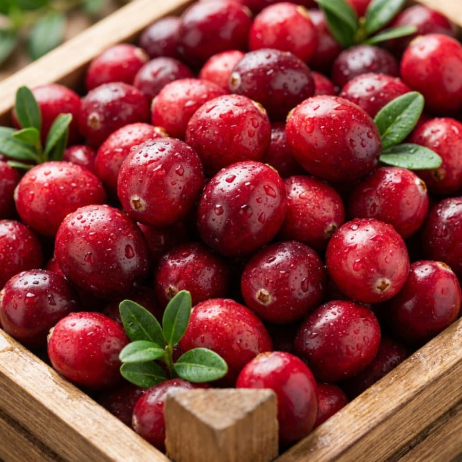 Cranberry Plant, Cranberry Seedling for Planting, 2-5 Inc Tall, Sweet Berries for Outdoor Garden, Container Growing