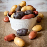 2 Lbs Mixed Potatoes for Planting - Assorted Potato Tubers for Outdoor Garden, Raised Beds, and Container Growing, Potatoes Bulbs Tubers Vegetable