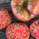 Lot 4 Tomato Plants Live for Planting Outdoors, Large and Juicy Tomatoes, Well Rooted, 6 to 8 Inch - Cherokee Purple Tomato