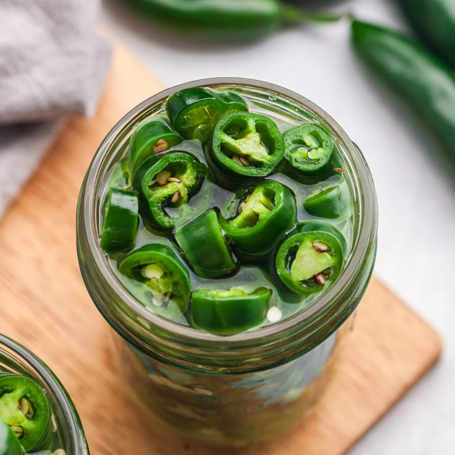 Set 2 Serrano Pepper Hot Plants Live, 90 Days Old Pepper, Bold Heat and Crisp, Fresh Flavor, No Pot