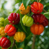 Surinam Cherry Tree Live Plant, Ready to Bear Fruit Cherry Tree, 1.5-2 Feet Tall, Edible, Cold Hardy, Outdoor Growing