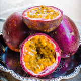 Purple Passion Fruit Tree Live Plant, 2 Years Old Passionfruit Vine, Tropical Fruit Tree for Garden and Containers Growing, 2-3 Ft Tall