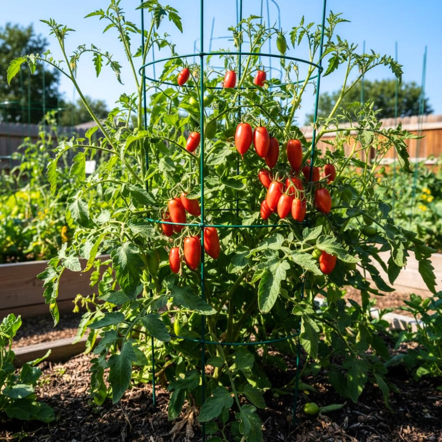 500 Long Red Tomato Seeds for Planting, Tomato Seeds, Heirloom Vegetable Seed, Sweet Tomatoes for Container and Outdoor Planting
