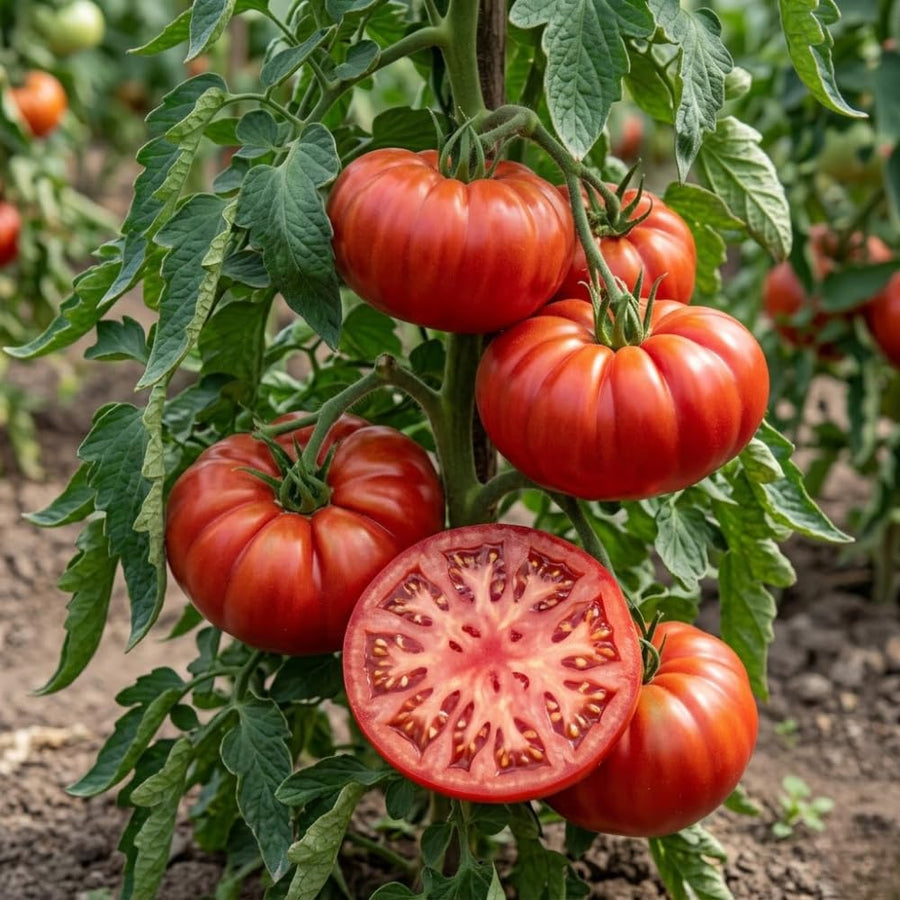 Set 500 Beefsteak Tomato Seeds for Planting, Beefsteak Tomato Seeds, Heirloom Vegetable Plant Live for Planting Outdoor Garden