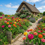 Pack of 1000 Zinnia Seeds, Mix Zinnia Seeds for Planting, Colorful Summer Blooms, Long Lasting Annual Flowers for Indoor Outdoor Garden