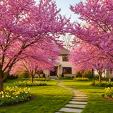 Eastern Redbud Live Plant in Quart Pot, Pink Purple Flowering Tree, Ornamental Redbud Tree for Outdoor Garden