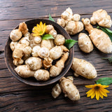 0.5 Lb Jerusalem Artichoke Tubers, Sunchoke for Planting, Hardy Perennial Vegetable for Home Garden