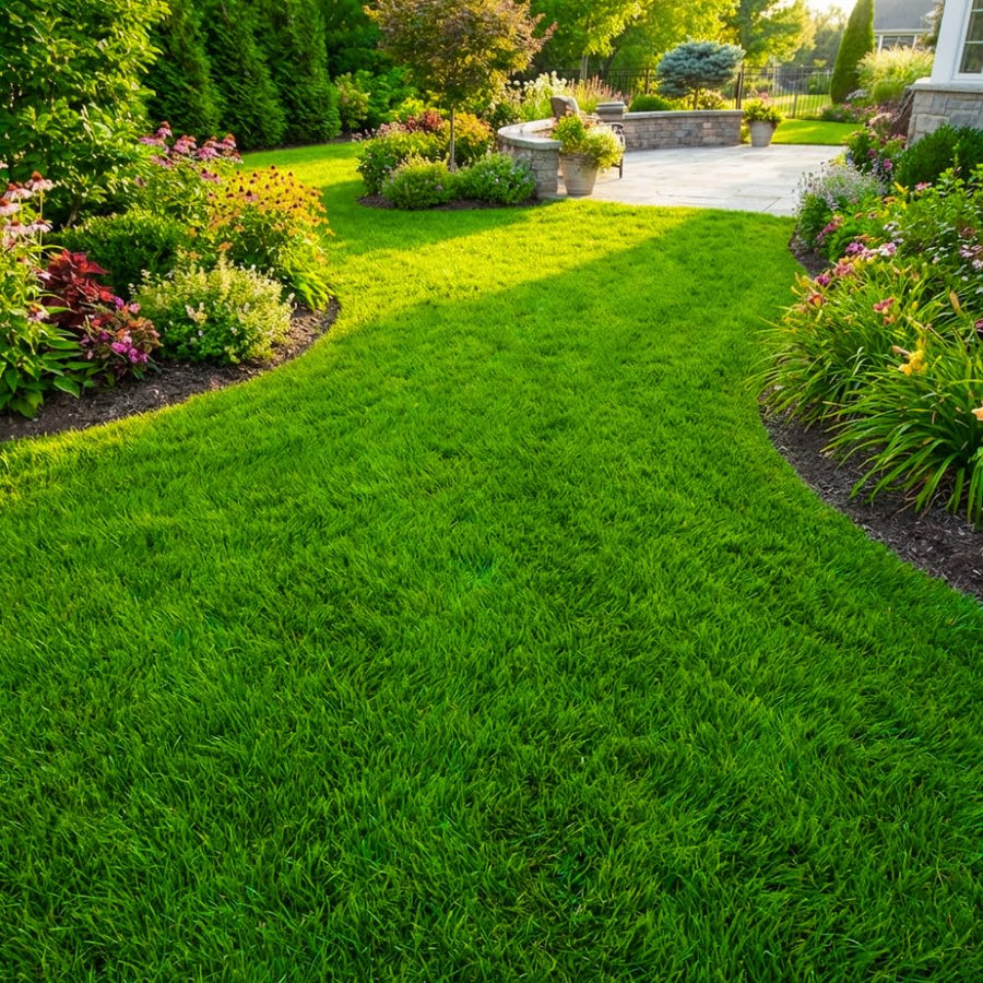 Set 20000 Zoysia Grass Seeds, Zoysia Grass Seed for Lawn, Soft Fine Ground Cover for Landscape, Yard and Walkway