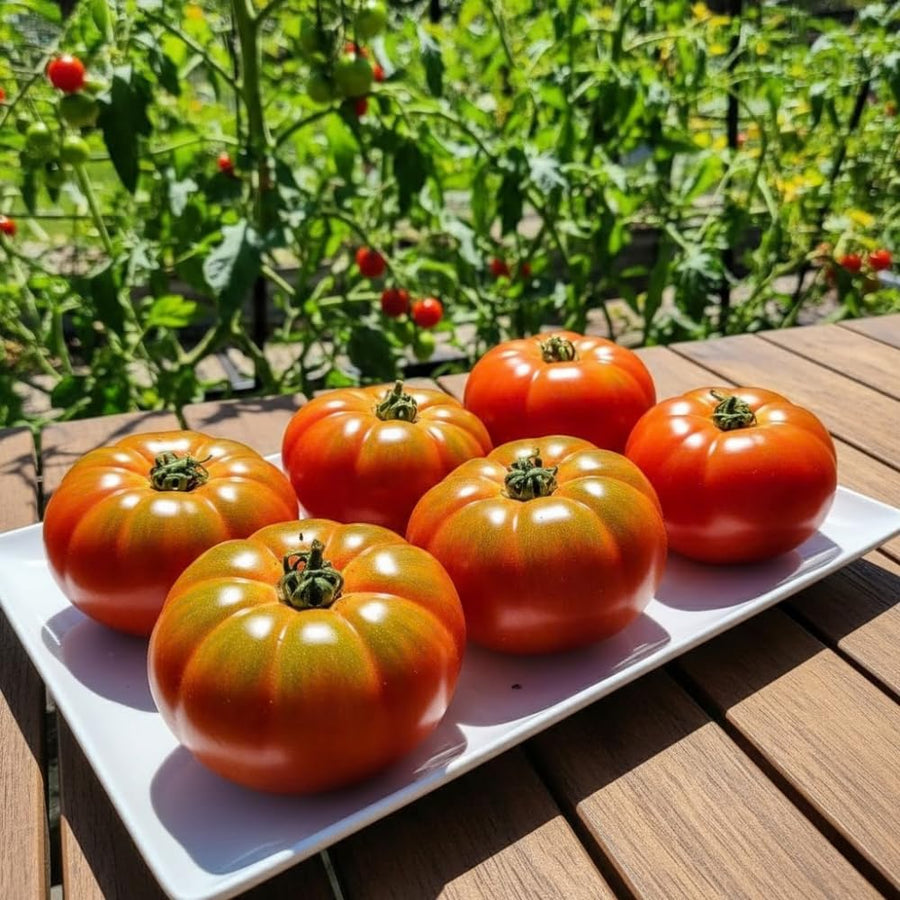 400 Beefsteak Tomato Seeds for Planting, Tomato Seeds, Heirloom Vegetable Seed, Sweet Tomatoes for Container and Outdoor Planting