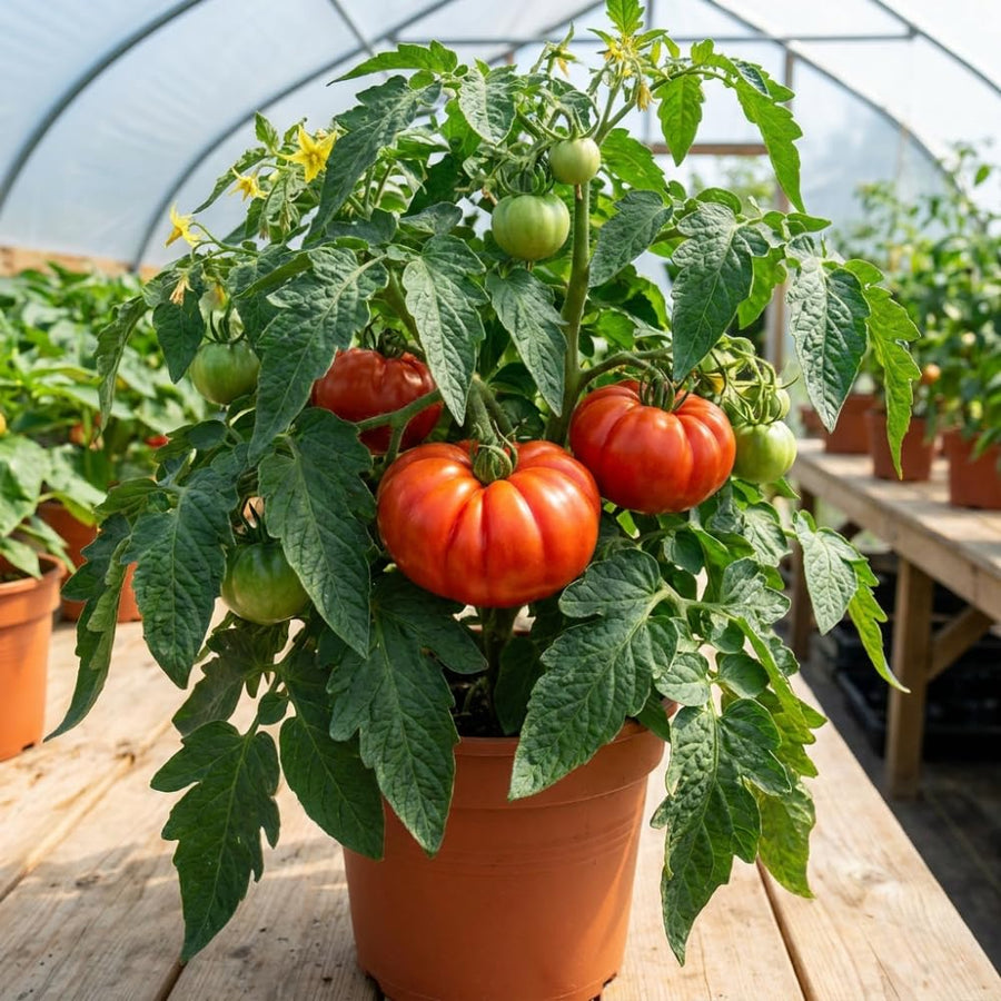 Set 500 Beefsteak Tomato Seeds for Planting, Beefsteak Tomato Seeds, Heirloom Vegetable Plant Live for Planting Outdoor Garden