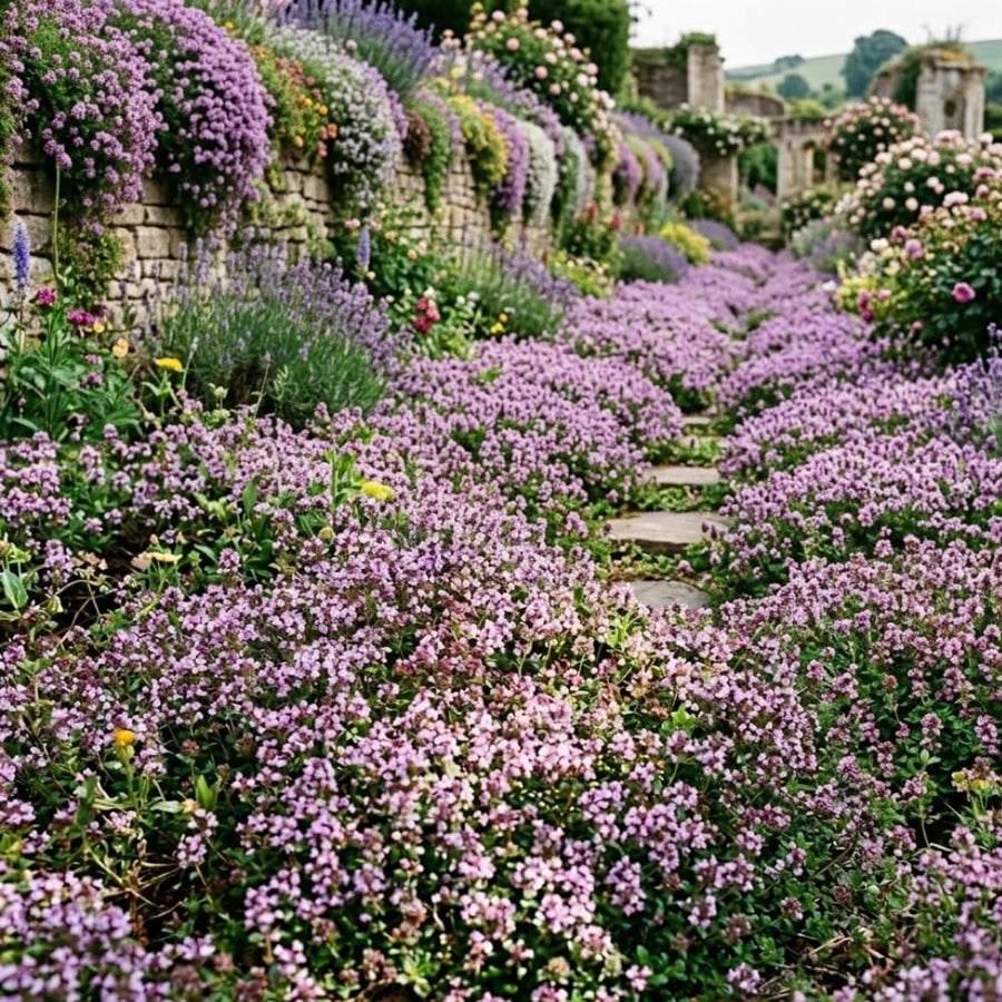3500 Creeping Thyme Seeds, Creeping Thyme Seeds for Planting, Thymus serpyllum, Ground Cover Seed for Outdoor Planting