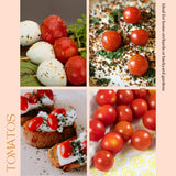 Tomato Plant Live for Planting, Cherry Red Tomato Plant Live, 8-10 Inc Tall, Well Rooted 4 Inc Pot, Sweet Tomatos, Trailing Vine for Outdoor Garden