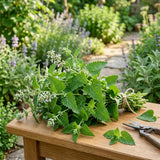 Pack of 4 Catnip Plants Live, Catnip Live Plants, 4-6 Inc Tall, Fragrant Herb Plant for Indoor Outdoor Containers and Herb Gardens