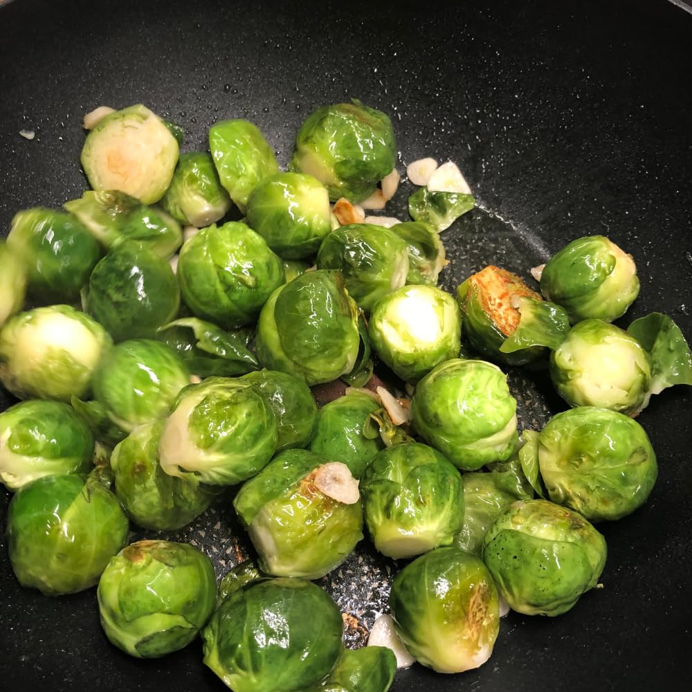 2 Brussel Sprouts Plants Live, Brussel Sprouts Live Plant, Vegetable Live Plant for Gardening, 4 to 6 Inc Long