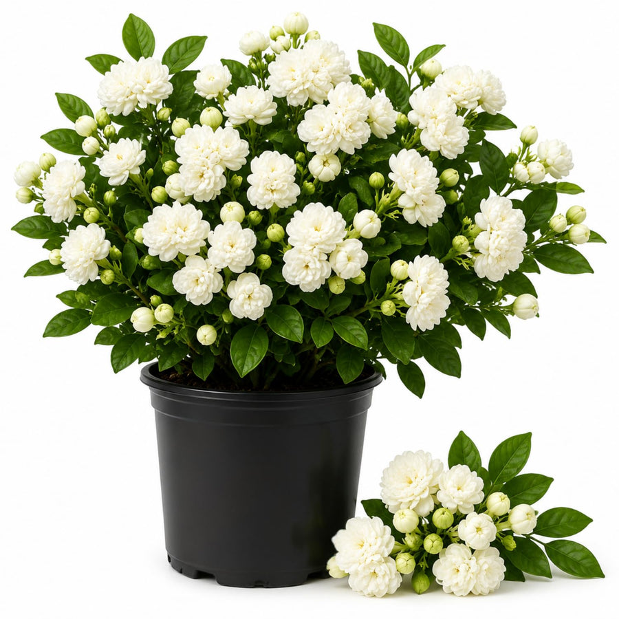 Live Duke Jasmine Plant, Well Rooted Jasmine Vine in Gallon Pot, Extremely Fragrant, Hardy, Indoor Outdoor Planting
