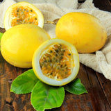 Yellow Passion Fruit Plant, 6-8 Tall Passiflora Plants in 4 Inch Pot, Tropical Passion Fruit Vine for Outdoor Growing, Passionfruit Seedling