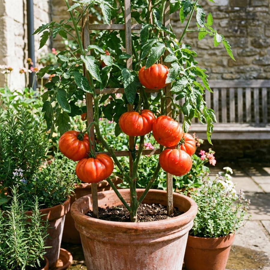 Set 1000 Beefsteak Tomato Seeds, Beefsteak Tomato Plant Live, Large Tomatoes Seeds for Outdoor Gardening