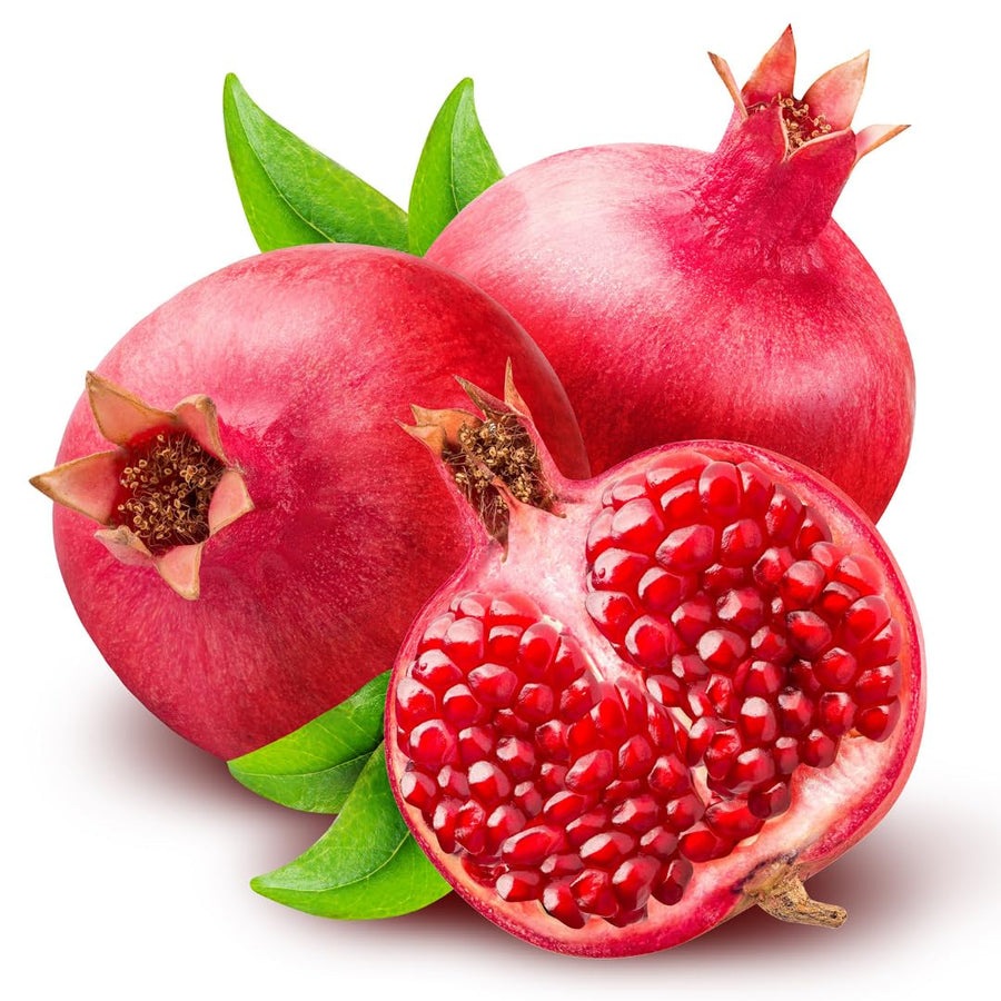 Sweet Pomegranate Tree Live Plant, 4" Potted Cold Hardy, Seedlings Pomegranate Tropical Flavor Fruit for Spring Planting