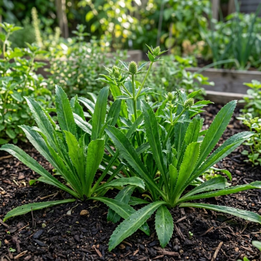 Culantro Plant Live, Culantro Plant for Planting, 4 Inc Tall, Fragrant Culinary Herbs for Container, Indoor Outdoor Garden
