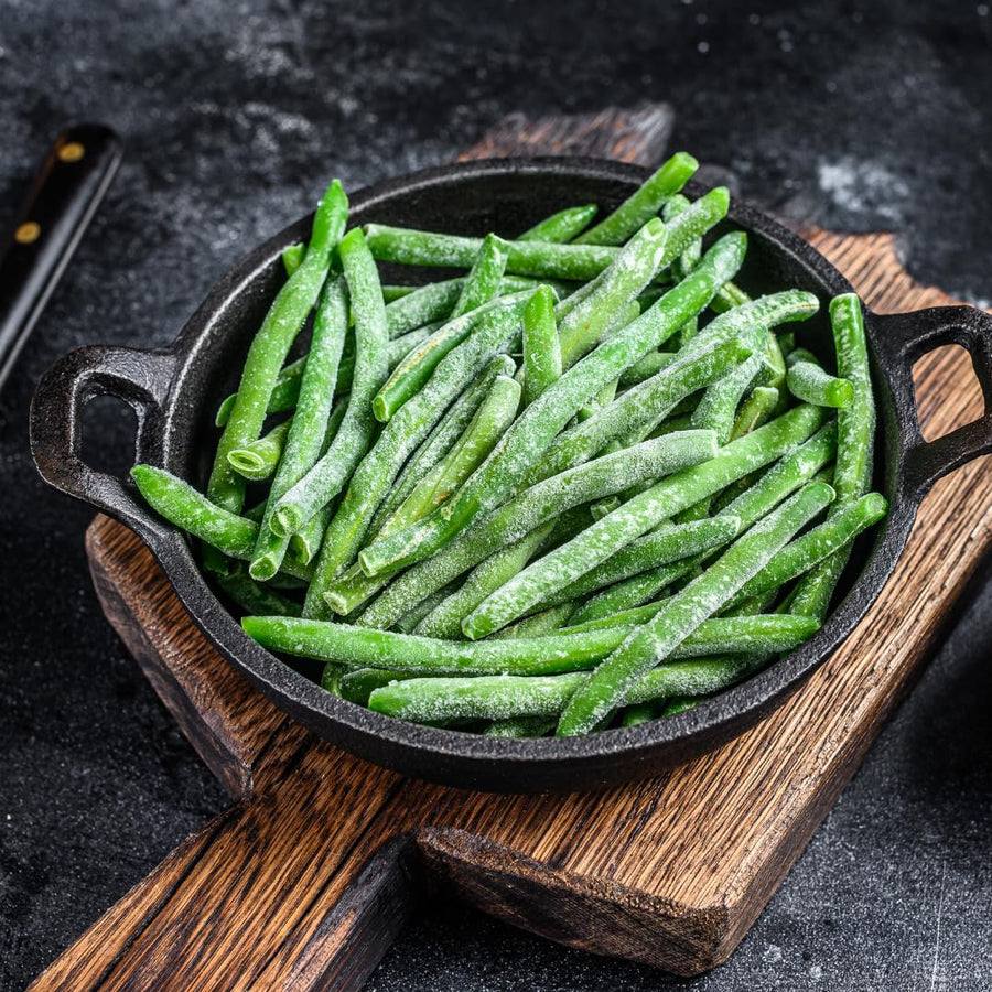 2 PPP Green Beans Plant Live, 4 to 6 Inches Tall, Green Bean Plants Live for Planting, Potted Vegetable Starter Plants for Home Gardens