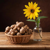 1 lb Jerusalem Artichoke Roots for Planting, Sunchoke Tubers, Vegetable Roots for Garden Growing