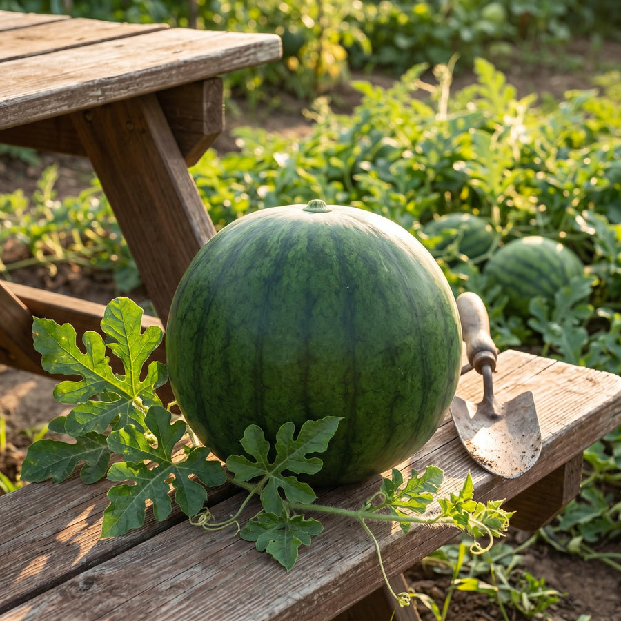 50 Sugar Watermelon Seeds for Planting, Small Sweet Watermelon Seeds, Garden Fruit Seeds for Outdoor or Container Growing