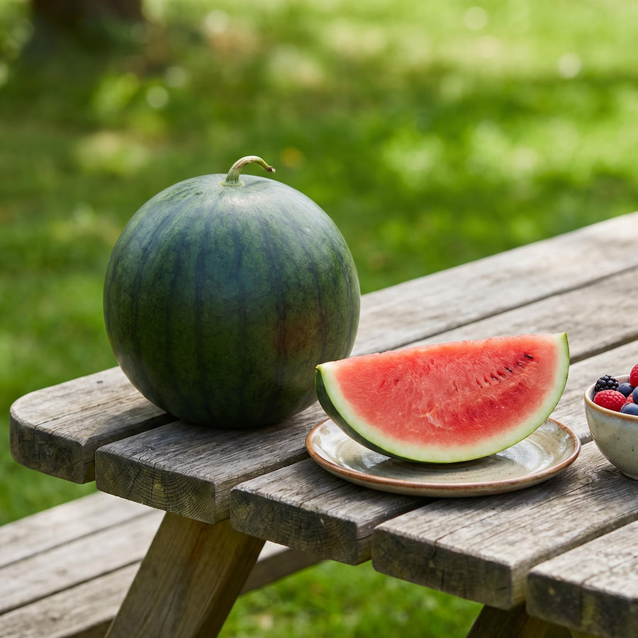 25 Sweet Watermelon Seeds for Planting, Small Round Watermelon Seeds, Garden Fruit Seeds for Outdoor Growing