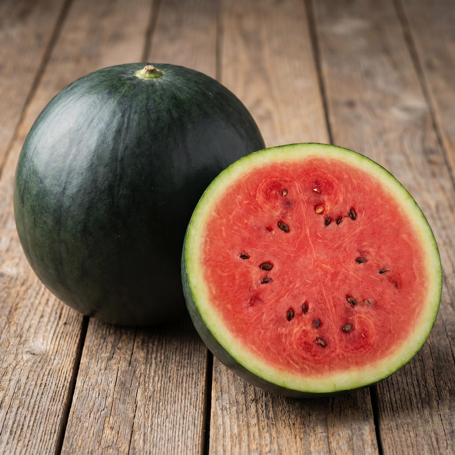 25 Sweet Watermelon Seeds for Planting, Small Round Watermelon Seeds, Garden Fruit Seeds for Outdoor Growing