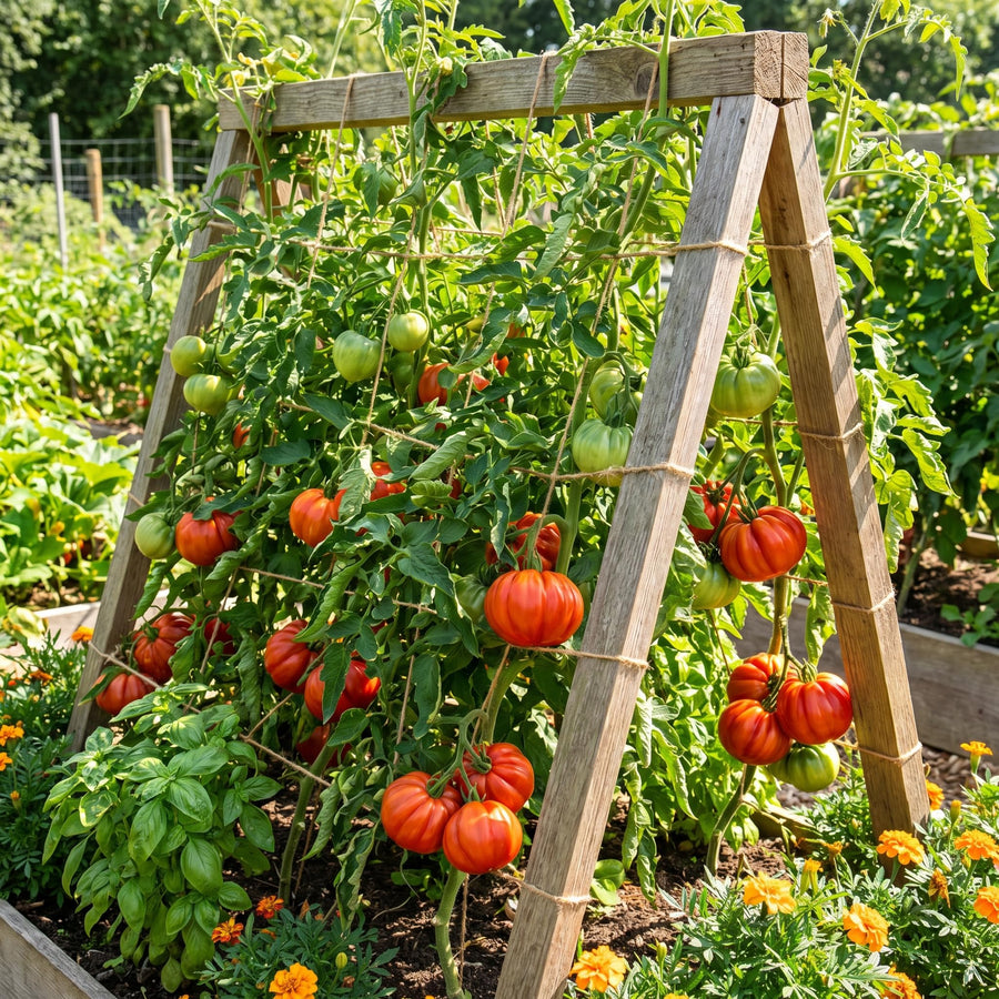 500 Beefsteak Tomato Seeds for Planting, Large Tomato Vegetable Seeds, Garden Seeds for Outdoor Growing and Containers