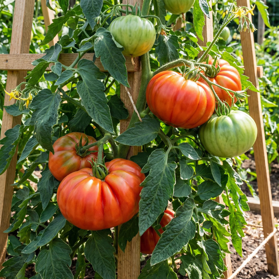 500 Beefsteak Tomato Seeds for Planting, Large Tomato Vegetable Seeds, Garden Seeds for Outdoor Growing and Containers