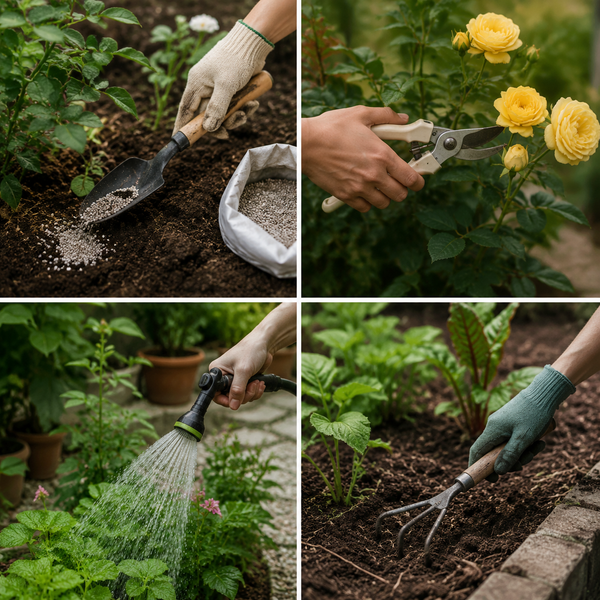 Gardening consultation services — soil care, pruning, watering, and planting support from Vital Leaf